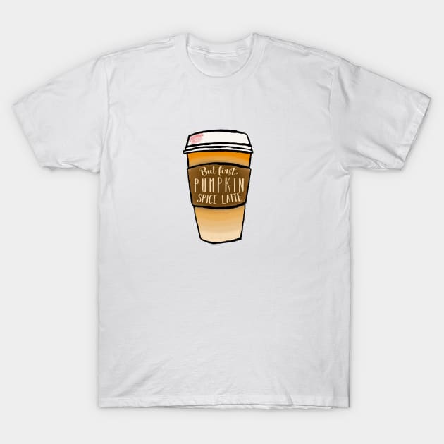 But first, Pumpkin spice latte T-Shirt by colleendavis72